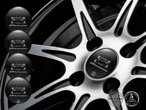 Subaru Wheel Rim Decal Version Sticker Silicone
